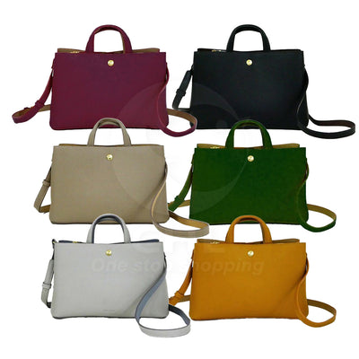 Legato Largo multifunctional leather shoulder bag, elegant small French cross-body, rainproof, anti-fouling, storage bag, fashionable retro, wallet and functional shoulder bag