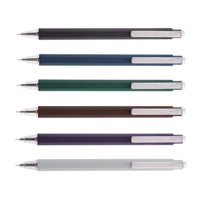 SAKURA GBR20 מזהה כדורי כדורים 0.4 מ"מ 0.5 מ"מ עט עט עט עט וינטג 'דיו כהה עיצוב נקודה אדומה