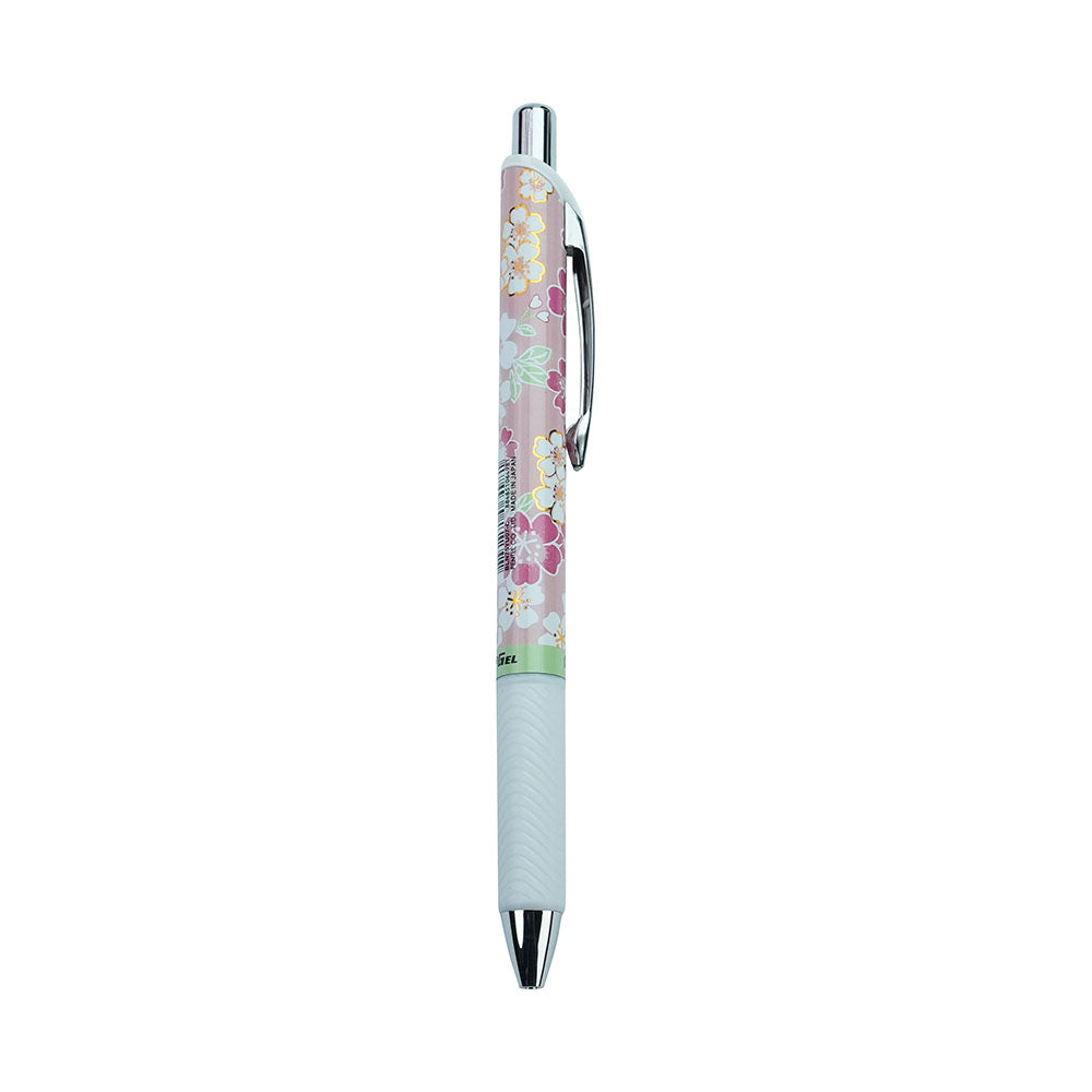 PENTEL ENERGEL 0.5mm Limited Yuzen Series Second Edition Gel Ballpoint Pen  Sakura Birds Tang Grass White Flowers Flowers Japanese Art Japanese