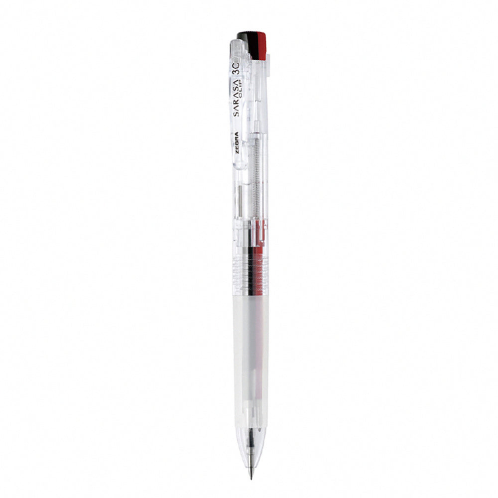 ZEBRA SARASA CLIP 3C 0.4 0.5 mm 3-color gel pen ballpoint pen Japanese textured stationery