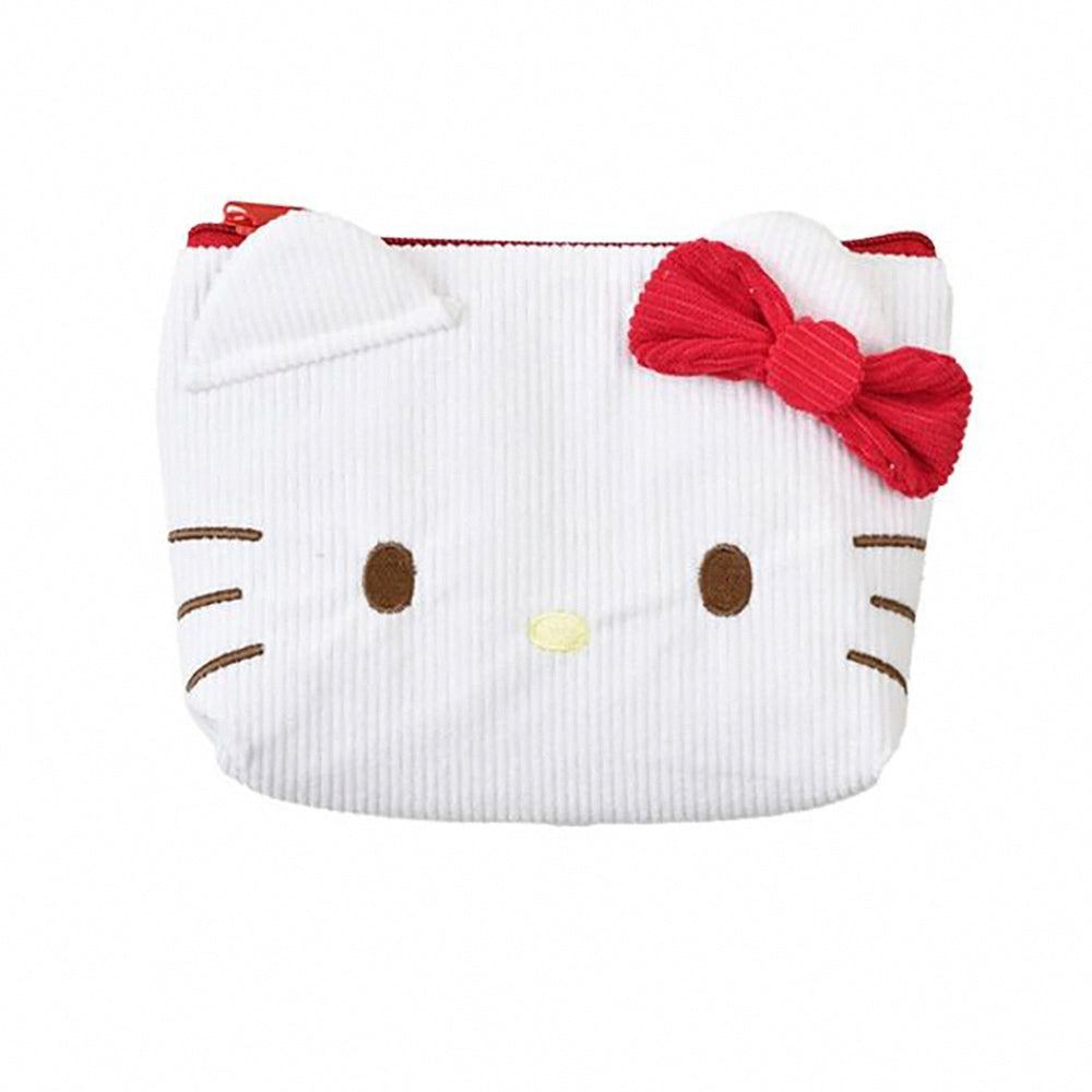 Sanrio Corduroy Handbag Cosmetic Bag Delicate and Exquisite Convenient to Carry Cinnamoroll Hello Kitty Kuromi My Melody Going out