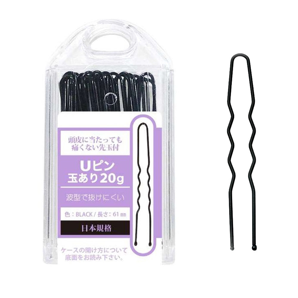 Imported from Japan, hair clips, small black clips, American hair clips, small hair clips, willow hair clips, curling clips, U-shaped clips, wavy, small black hair clips, one-word clips, neat hair, simple and beautiful