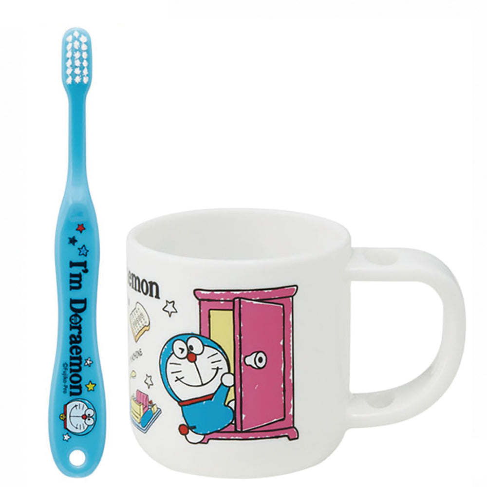 Skater Pokémon Toothbrush Mouthwash Cup Set Mouthwash Cup with Handle Toothbrush Holder Toothbrush Set Children Kids Teeth Cleaning Kindergarten Entrance Gift