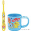 Skater Pokémon Toothbrush Mouthwash Cup Set Mouthwash Cup with Handle Toothbrush Holder Toothbrush Set Children Kids Teeth Cleaning Kindergarten Entrance Gift