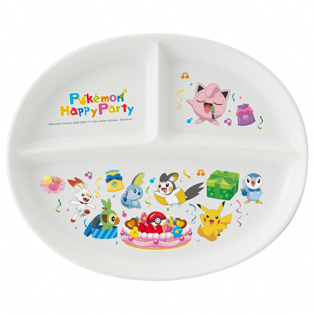 Skater Collaboration Kids Toddler Lunch Plate Pokémon Pokémon Poké Ball Baby Ball Lunch Box Melody Kuromi Dishwasher Safe