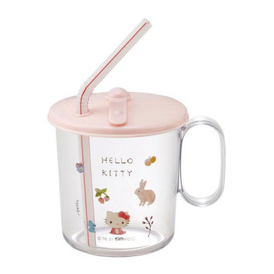 Skater Antibacterial Straw Cup Hello Kitty Sanrio