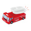 Skater Tomica Lunch Tray Fire Truck Police Car Microwave Dishwasher Removable Dividers Antibacterial Treatment Kids Lunch Boys Gift