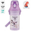 Skater Collaboration One Touch Water Bottle 480ml 470ml Direct Drinking Bottle Stainless steel Children Toddler Skater Straw Bottle Antibacterial Dishwasher Safe Made in Japan