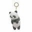 Tsumamikko plush keychain plush toy pendant with hanging ring with zipper key ring cute healing auspicious sheep panda bear sloth