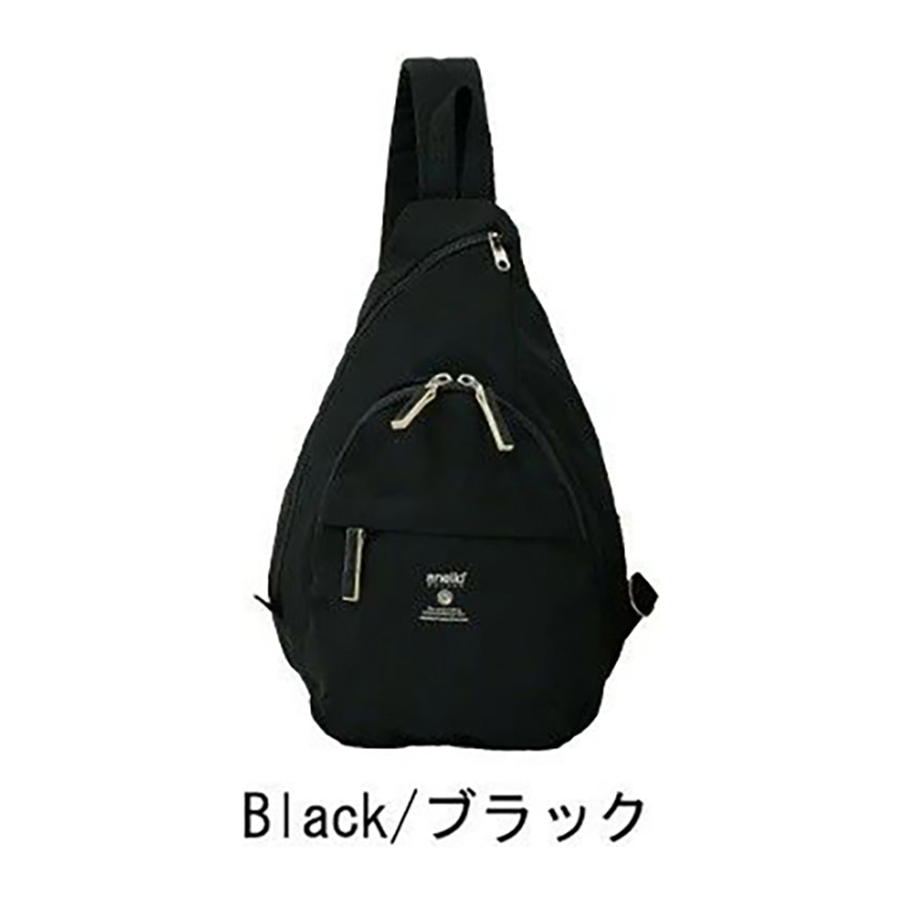 Anello Grande shoulder bag with wallet function, lightweight and waterproof, travel, commuting, going to school, portable crossbody bag, large capacity, direct shipping from Japan, texture