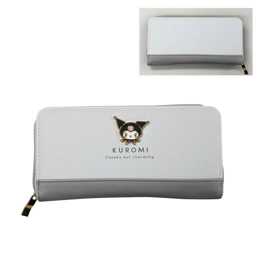 Sanrio Sumikko Gurashi short wallet coin round zipper short wallet exquisite metal pattern wallet cute wallet mini wallet