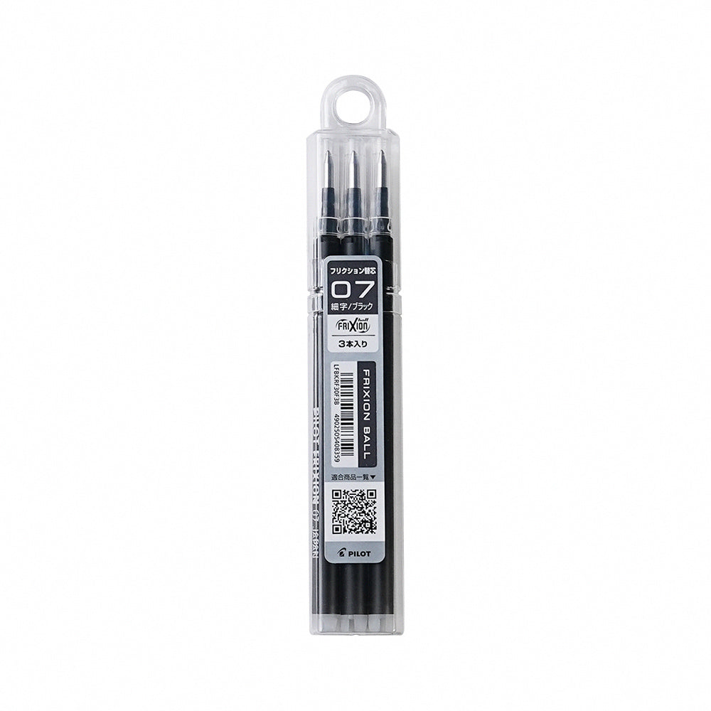 PILOT LFBKRF30EF Frixion Monochrome Erase Pen Magic Erase Pen Refill 0.5MM 0.7MM 3 Groups