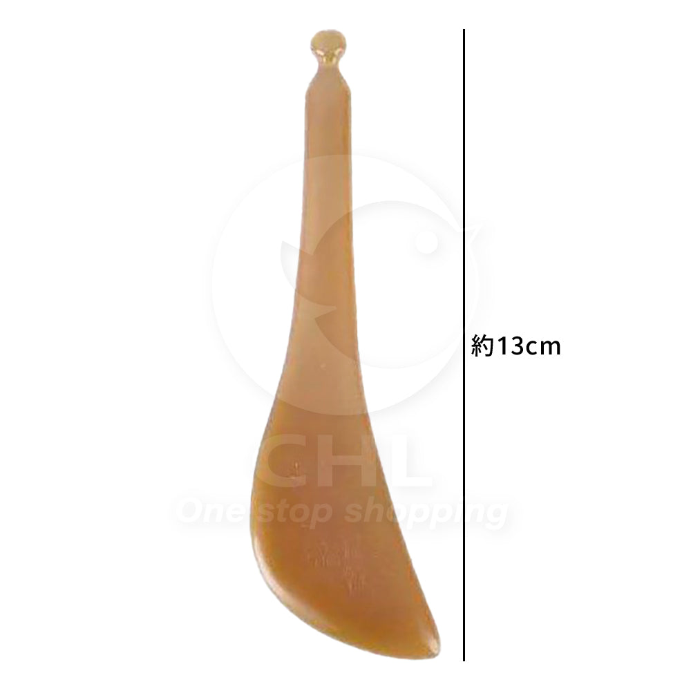 Natural Ox Horn Gua Sha Board – Full Body Massage Tool for Face, Neck, and Shoulders