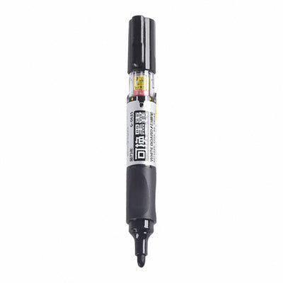 Direct liquid whiteboard marker Easy to refill Easy to erase Replaceable ink cartridge Black