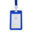 Double-sided transparent work permit student ID card holder + lanyard horizontal style vertical style ID card holder necessary for office commuting students