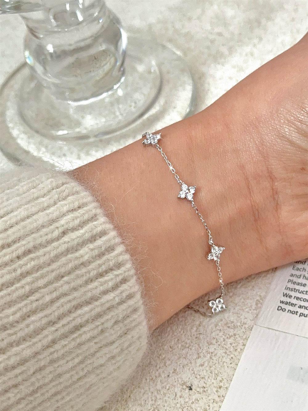 Vòng đeo tay bằng ngọc trai Vòng đeo tay Hạt vòng tay Hỗn hợp tự nhiên Vòng cổ AC-020002