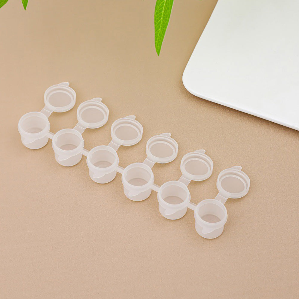 Acrylic Paint Palette Box – 6-Well / 8-Well Portable Paint Container | 2ml / 3ml / 5ml Options