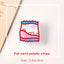 Cute illustration transparent clip transparent acrylic clip fresh cute stationery transparent clip student office food drink small animal test paper information clip