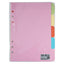 A5 loose-leaf 6-hole index paper color cowhide student supplies office supplies notebook inner pages student notes