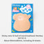 Lover of Letters Sticky Notes A Ball of Marshmallow Series Super Cute Cartoon Animals Carry Message Notes Sticky Notes N-Time Notes Note Paper Guestbook