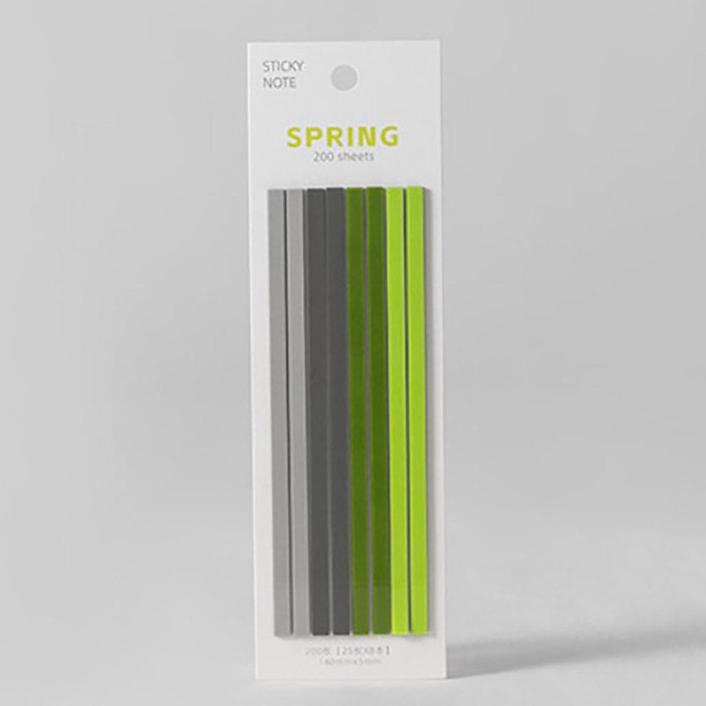 Transparent ultra-fine fluorescent marker color waterproof sticky notes learning office small things