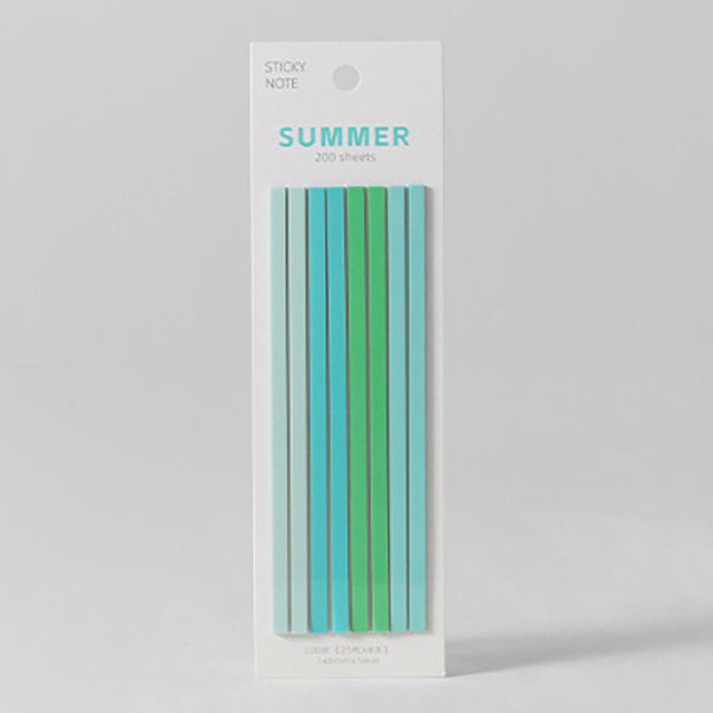 Transparent ultra-fine fluorescent marker color waterproof sticky notes learning office small things