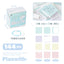 RosyPosy Planwith SERIO series punched note pad multi-functional notes supplement note paper notebook expansion blue gray multi-color study office note record