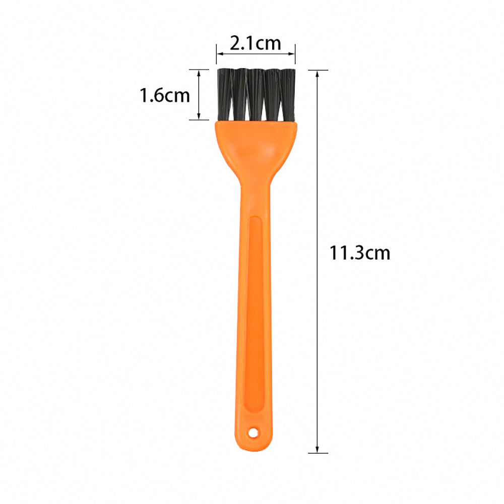 Small plastic cleaning brush, small brush for grooves and gaps, mini brush, plastic handle, cleaning and dust removal, gap brush, motherboard, circuit board cleaning, anti-static, industrial hard brush