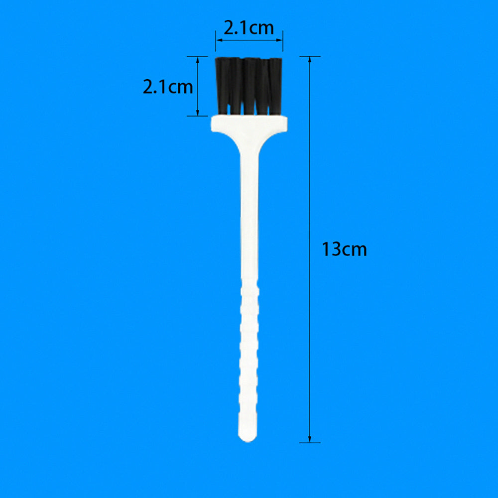 Small plastic cleaning brush, small brush for grooves and gaps, mini brush, plastic handle, cleaning and dust removal, gap brush, motherboard, circuit board cleaning, anti-static, industrial hard brush