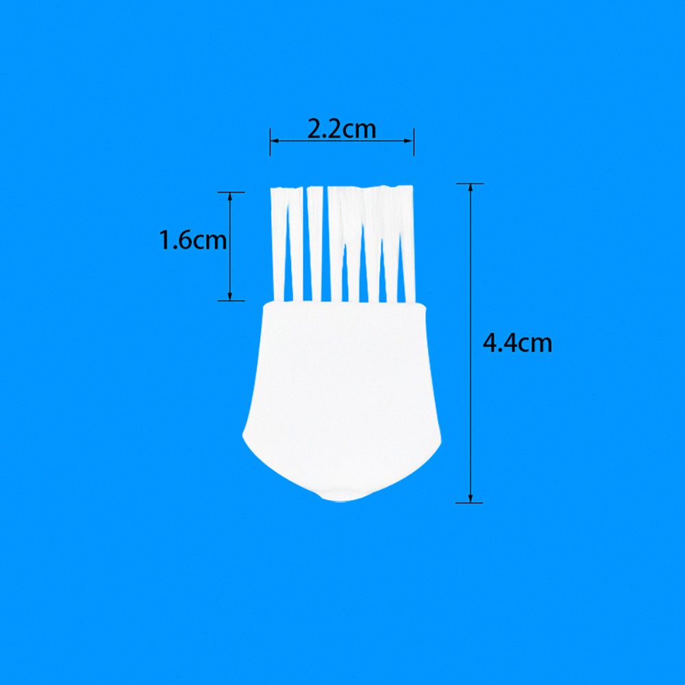 Small plastic cleaning brush, small brush for grooves and gaps, mini brush, plastic handle, cleaning and dust removal, gap brush, motherboard, circuit board cleaning, anti-static, industrial hard brush