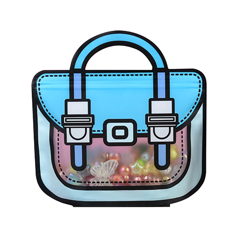 Cute portable snack gift bag with various styles: reindeer, elk, ice crystal, Merry Christmas, Santa Claus, snowman, socks, handbag, bear, rabbit, packaging