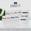 UNI三菱EMOTT 0.4mm水性簽字筆十色套裝 亮色 淺色 深色 水性筆 40支裝 盒裝 榮獲文具店獎繪畫塗鴉記號筆插畫創作
