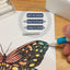 Uni Pemsy5c Tandatangan Pen Sharpie Marker Emott 5 Warna Pena Berasaskan Air