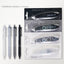Tombow MONO limited edition gray and black tones simple series 0.5mm black ink oil-based pen correction tape gray scale series Japanese texture office study stationery supplies