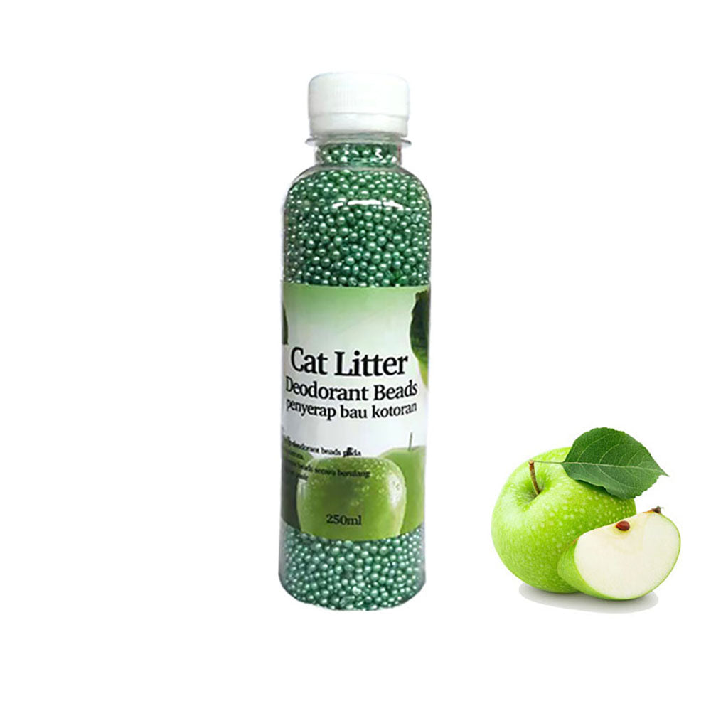 Cat litter deodorizing beads, suitable for all kinds of cat litter, odor-cleaning factor, deodorizing crystals, various fragrances, 250ml activated carbon, for furry children, pet supplies