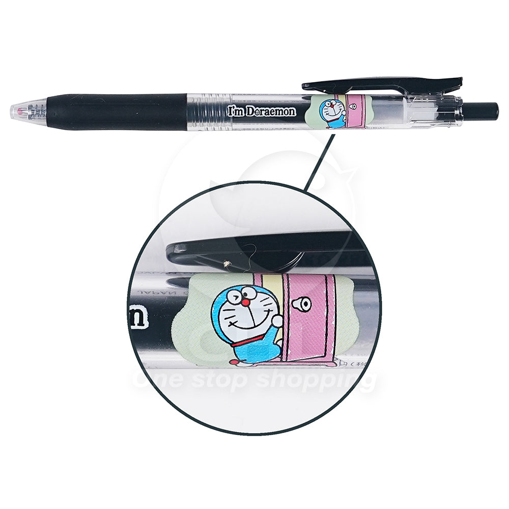 CRUX x Zebra Sarasa Doraemon 0.5mm black ink gel pen Tinker Bell Mechanical Cat