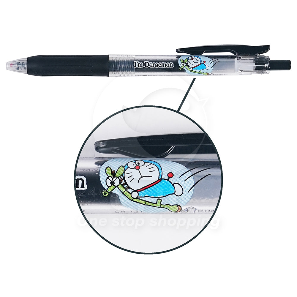 CRUX x Zebra Sarasa Doraemon 0.5mm black ink gel pen Tinker Bell Mechanical Cat