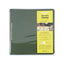 MIDORI Square Checkered Stamp Album Yellow Green Brown Seal Collection Seal Book Notebook Stamp Album