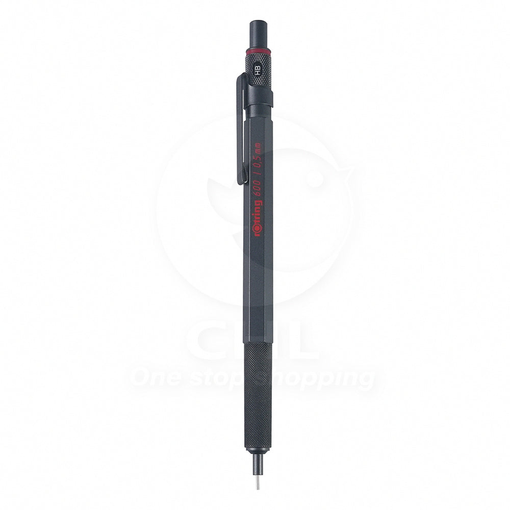 rOtring 600 Limited New Color Metal Ballpoint Pen 1.0mm Automatic Pencil 0.5mm German Red Ring