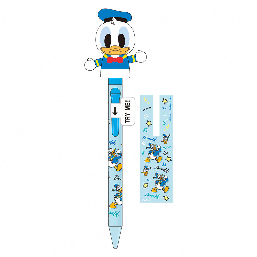 Funbox Disney co-branded 0.7mm moving ball pen Mickey Minnie Donald Duck Winnie the Pooh Mickey Mouse swinging arms cute and funny