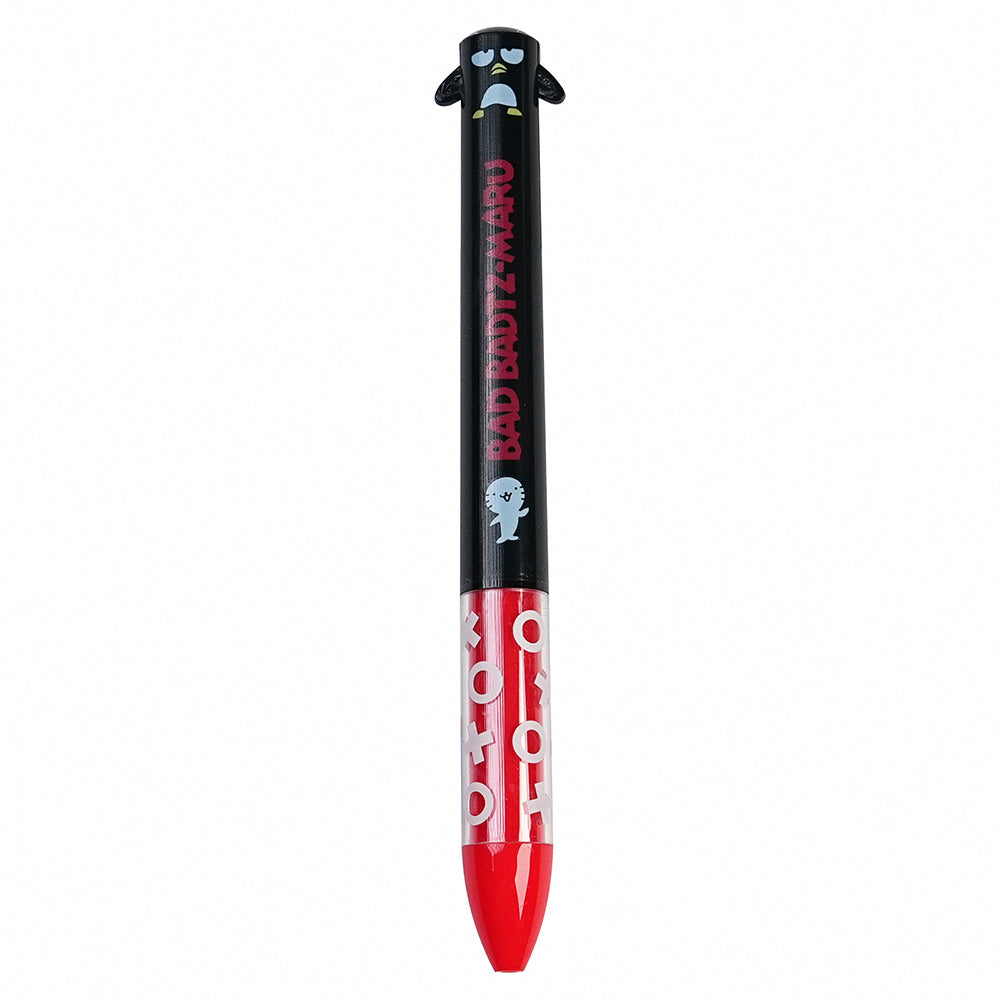 Sakamoto X Sanrio Mimi 0.7 मिमी कान कलम दो-रंग पेन ब्लैक इंक रेड इंक रेड इंक मेलोडी पोम पोम प्योरिन लिटिल ट्विन स्टार्स कुरोमी