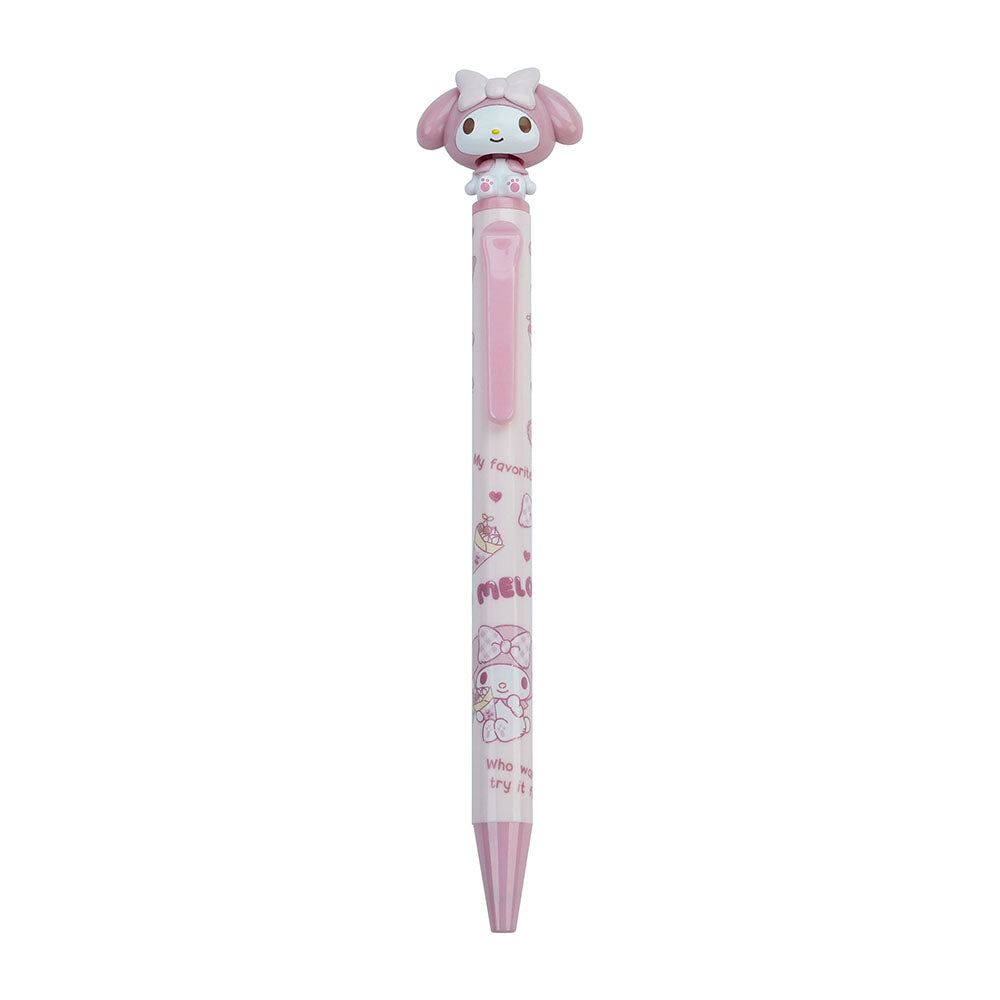 Sakamoto Mimi Sanrio Gudetama İki renkli tükenmiş kalem kulak kalemi 0.7mm beyaz çubuk