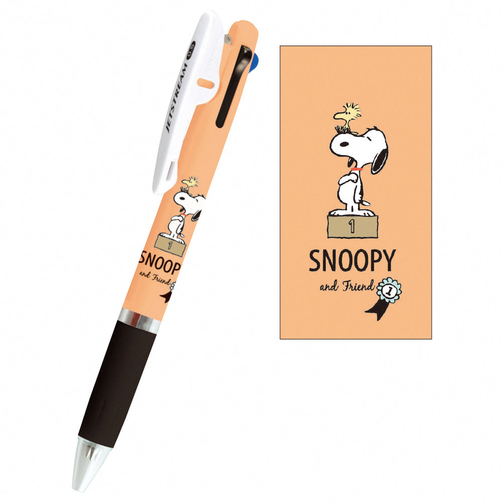 KAMIOxUNI JETSTREAM 0.5mm three-color oil pen BT21 limited edition cute pink Snoopy