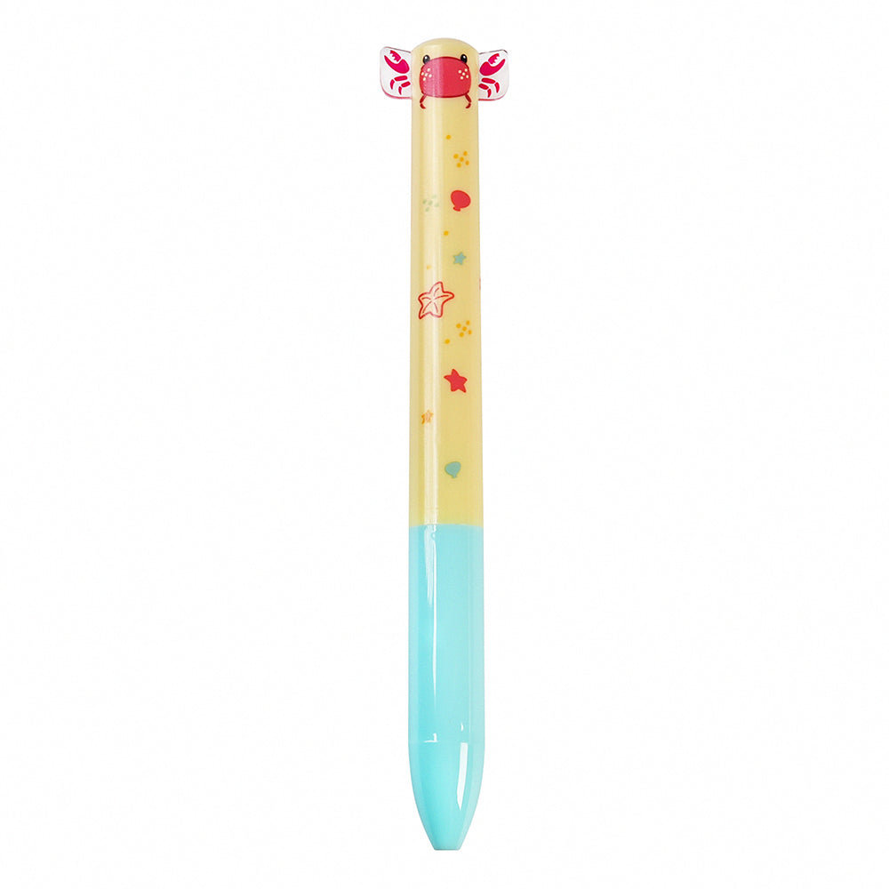 Funbox MiMi 0.7mm black and red ball pen marine life series cute stationery Japanese stationery