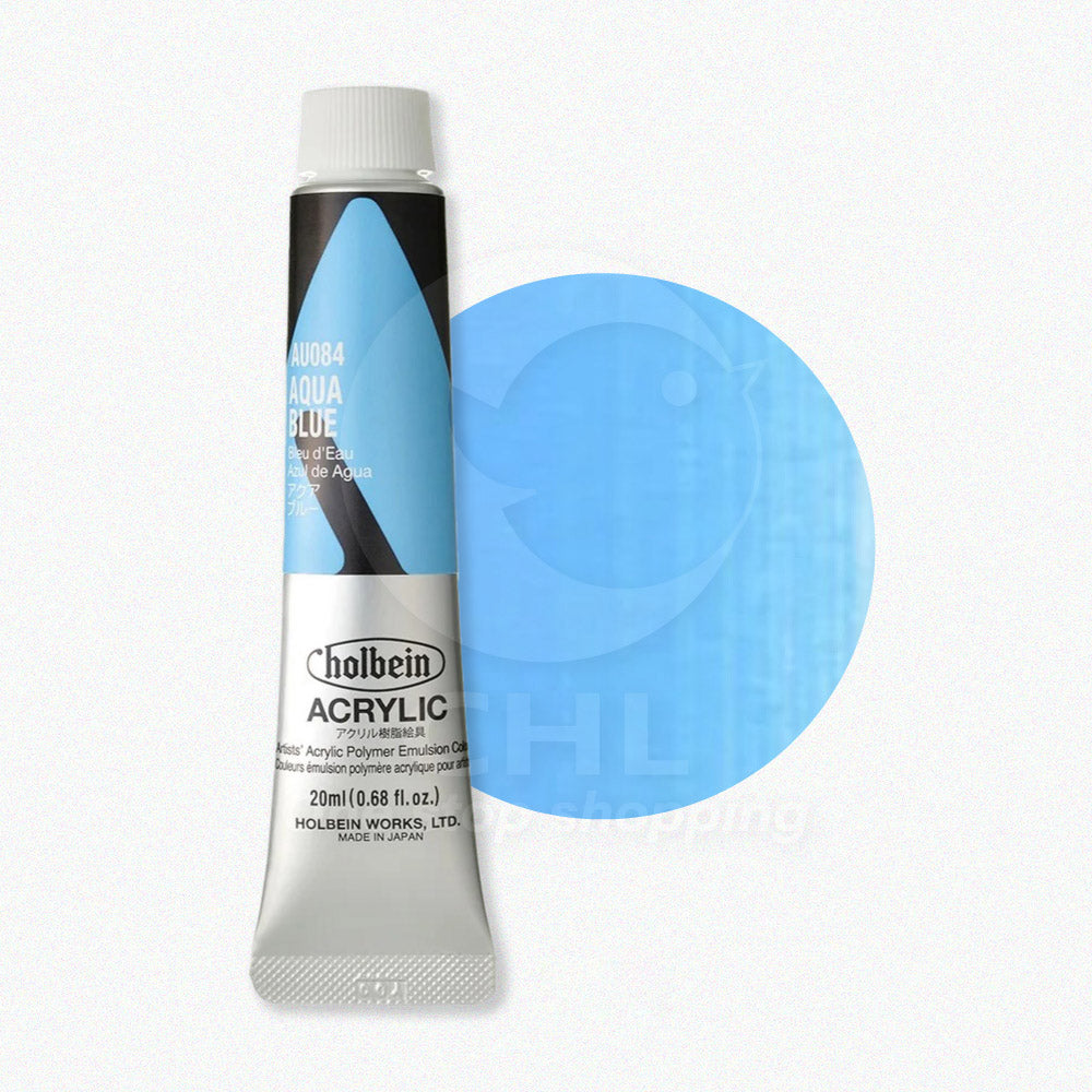 Holbein acrylic paint High color saturation Good light fastness High adhesion Paint-like brush strokes Thick coating Stacking Professional Water resistance Gloss