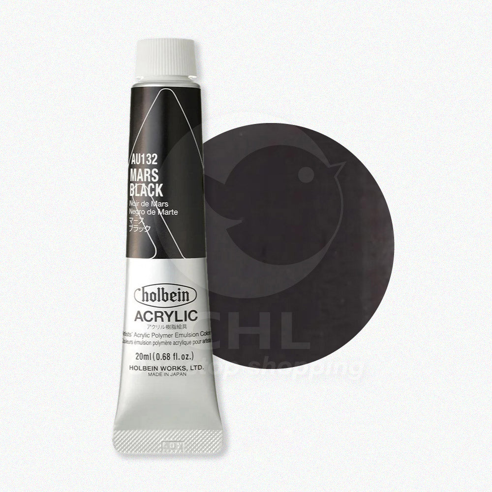 Holbein acrylic paint High color saturation Good light fastness High adhesion Paint-like brush strokes Thick coating Stacking Professional Water resistance Gloss