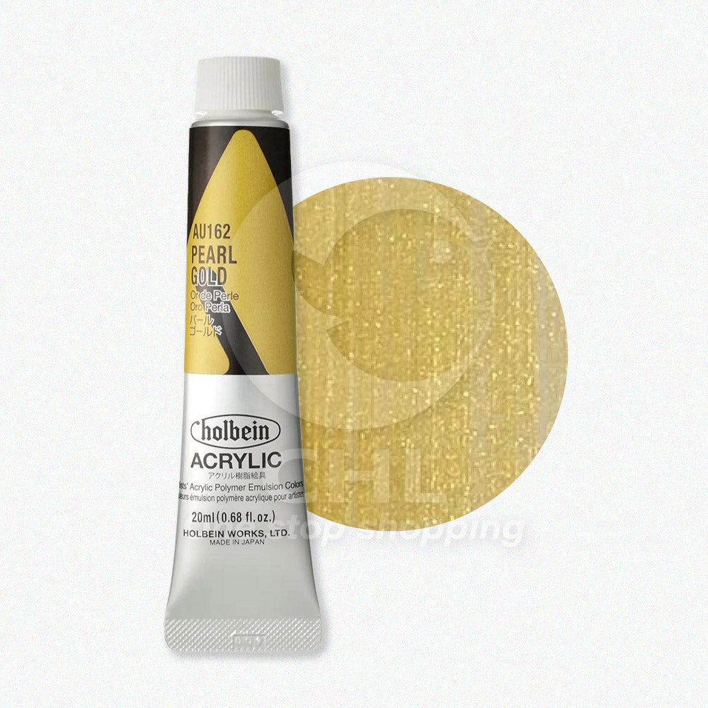 Holbein acrylic paint High color saturation Good light fastness High adhesion Paint-like brush strokes Thick coating Stacking Professional Water resistance Gloss