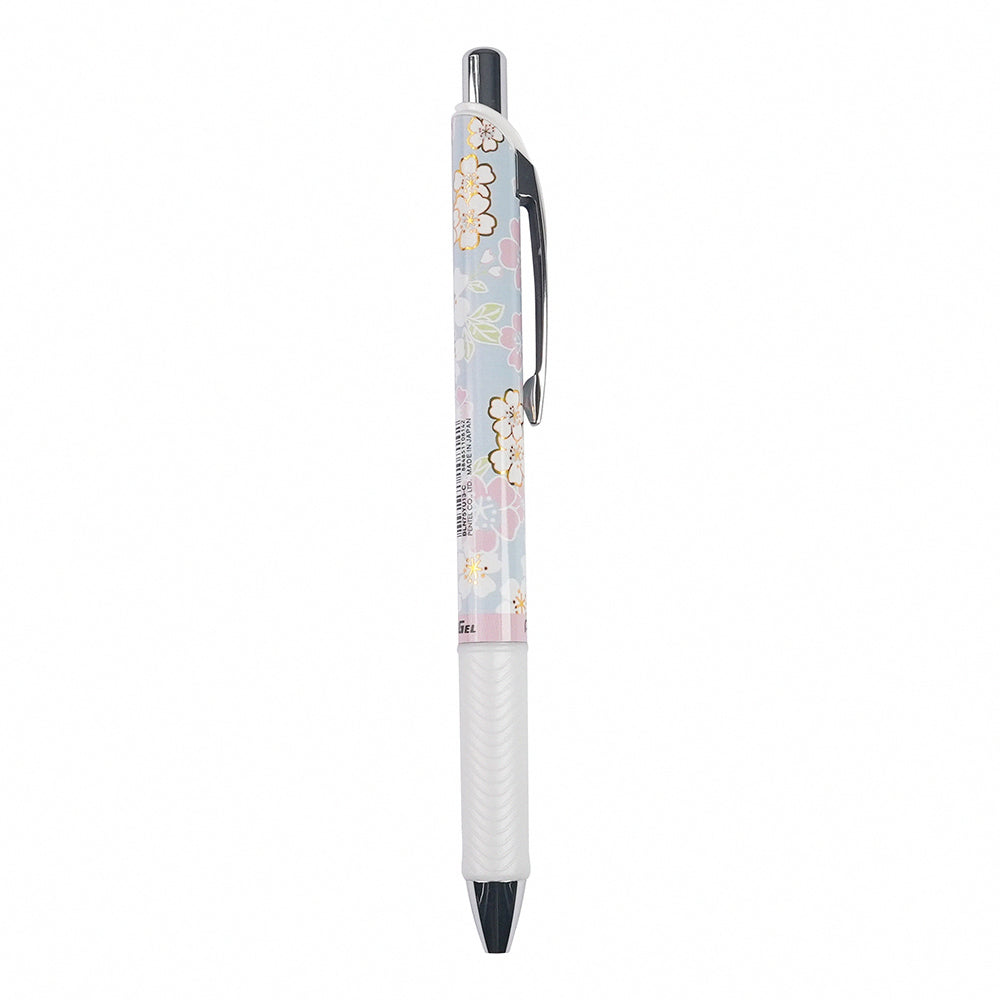 PENTEL ENERGEL 0.5mm Limited Yuzen Series Second Edition Gel Ballpoint Pen Sakura Birds Tang Grass White Flowers Flowers Japanese Art Japanese Stationery