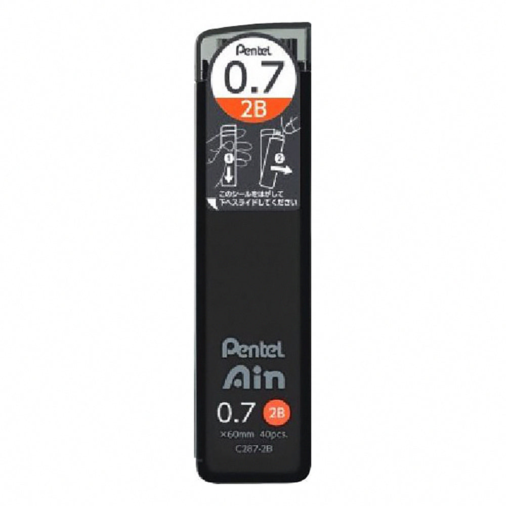 Pentel C277 Ain STEIN automatic pencil lead Mechanical pencil lead 0.7mm 40pcs 2B/HB