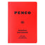 HIGHTIDE penco soft PP notebook red yellow B5 grid diary notepad writing notebook painting life record